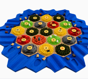Piezas de Catan impresas en 3D — pedidos especiales